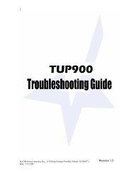 TUP900 Troubleshooting Guide.pdf - BlueStar