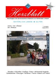 Herzblatt - Seniorenzentrum Katharina von Hohenstadt