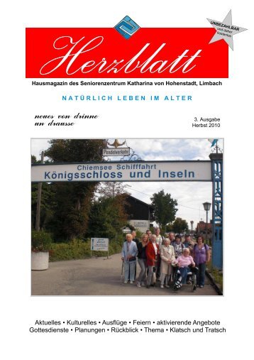 Herzblatt - Seniorenzentrum Katharina von Hohenstadt