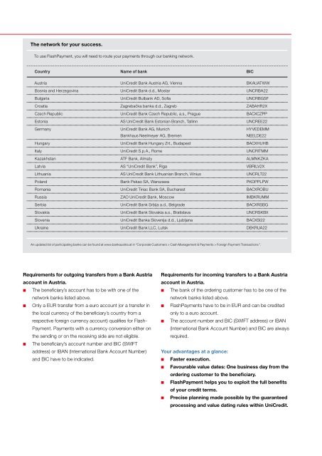 A FASTER WAY TO TRANSFER FUNDS: Flashpayment.