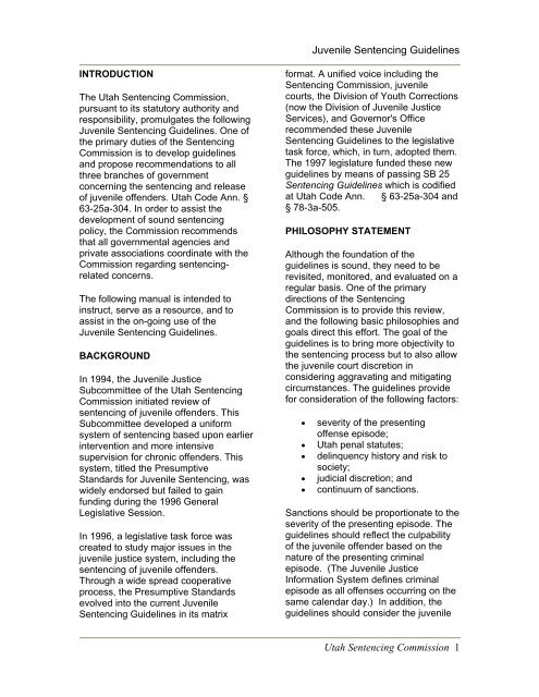 Criminal Code Sentencing Chart