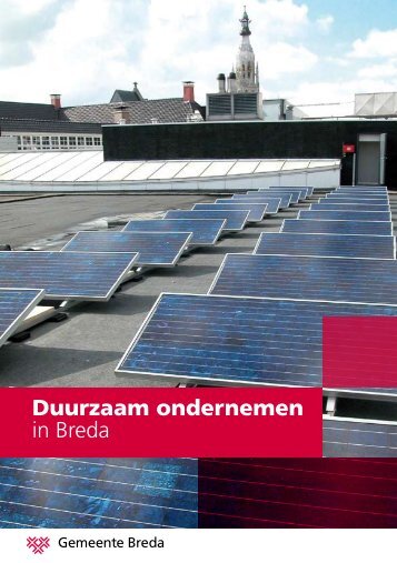 Duurzaam ondernemen in Breda - Gemeente Breda