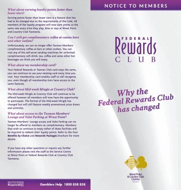 FRC - Why The Rewards Club Has Changed - Wrest Point Hotel ...