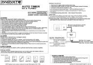 Auto-Timer Manual - Innovate Motorsports