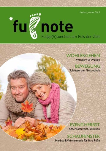 PDF-Download: Fußge(h)sundheit am Puls der Zeit - Berndorfer