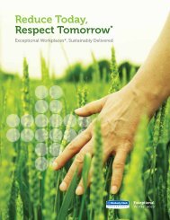 Reduce Today, Respect Tomorrow* - Kimberly-Clark Professional