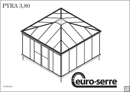 Montageplan 3,80m downloaden (pdf) - Euro-Serre