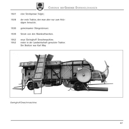 2 Entwicklungsgeschichte des Dorfes - Verbandsgemeinde Nassau