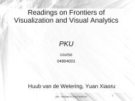 Readings on Frontiers of Visualization and Visual Analytics PKU
