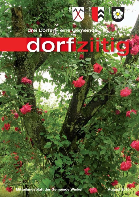 dorfziitig August 2010