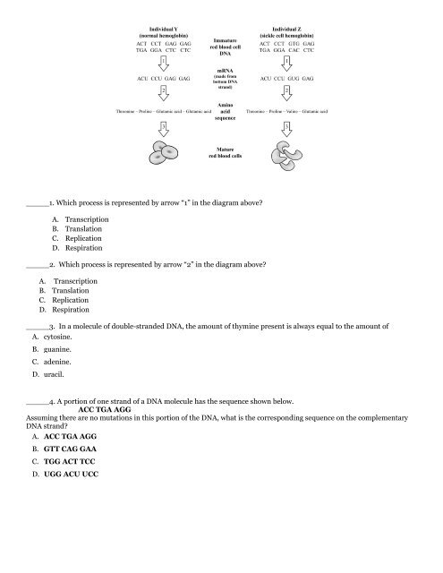 Unit 3 Test Review