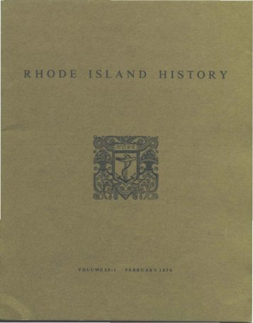 l - Rhode Island Historical Society
