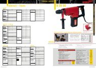 Breaker: B35SE - B40SE - B52A / B52A-B - UTESILI/TOOLS