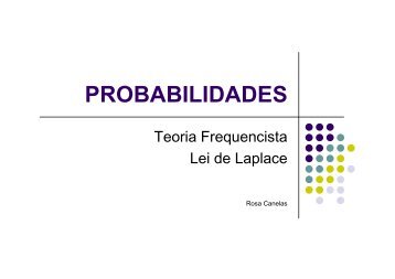 Definição frequencista de probabilidade e Definição de Laplace ...