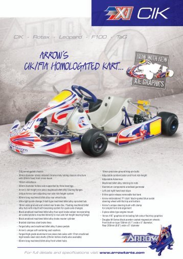 X1 CIK - Arrow Karts