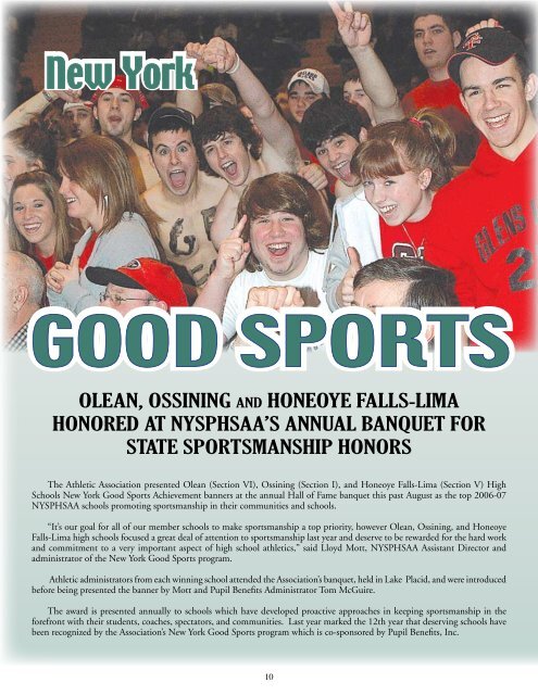 Fall 2007 - New York State Public High School Athletic Association