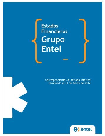 Estados Financieros Grupo Entel