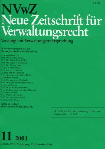 Versammlungsfreiheit und Eventkultur - servat.unibe.ch