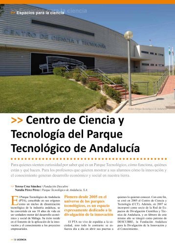 Centro de Ciencia y Tecnología del Parque Tecnológico de Andalucía