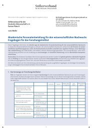 Fragebogen fÃ¼r Forschungsinstitute - Stifterverband fÃ¼r die Deutsche ...