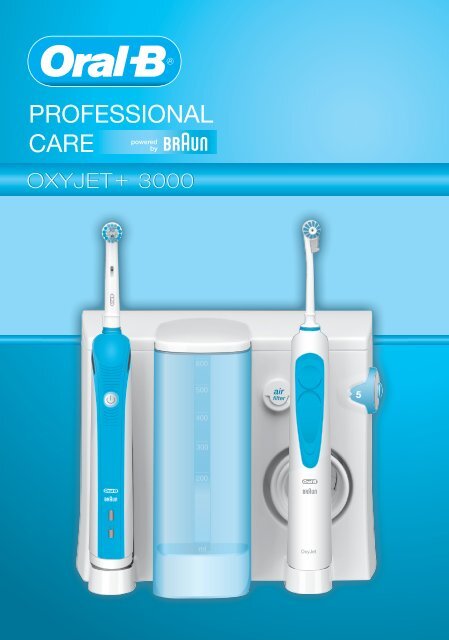 Professional Care Oxyjet+ 3000 - Braun Consumer Service spare ...