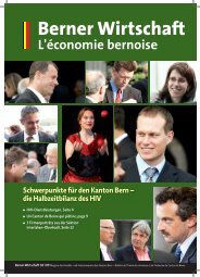 Magazin Berner Wirtschaft 02/2009 - Handels- und Industrieverein ...