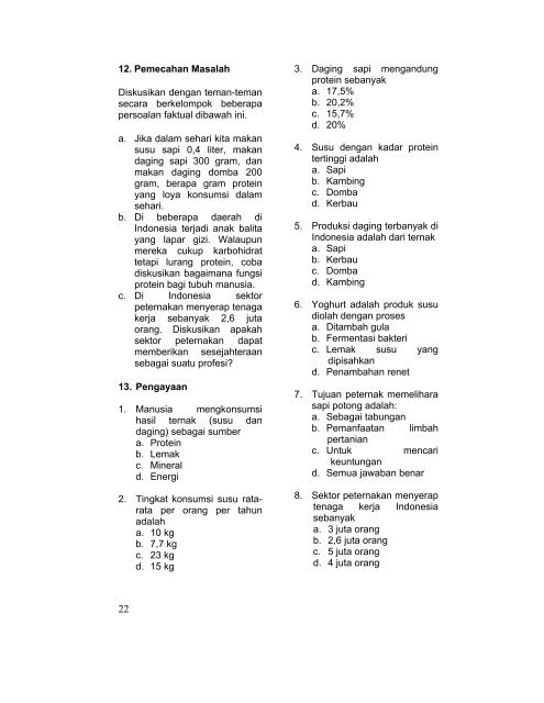 agribisnis ternak ruminansia jilid 1 smk - Index of