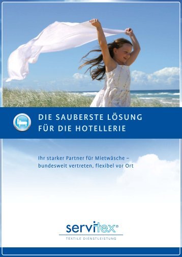 Broschüre Hotellerie - Servitex