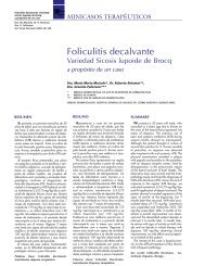Foliculitis decalvante