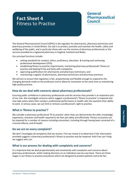 FS 4 - ftp 060611 v4.pdf - General Pharmaceutical Council