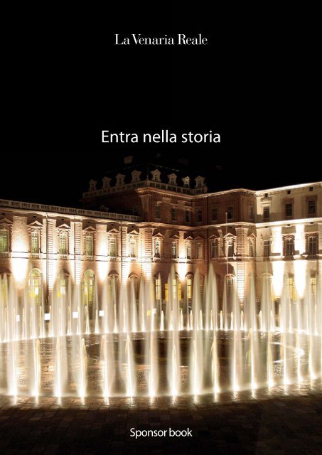 brochure sponsor book - La Venaria Reale