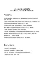ideologie politiche1,2 partiti ita 1,2 - Biblioteca Archivio Vittorio ...