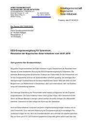 Brief an Minister Röttgen (pdf, 16 kBytes) - Arbeitsgemeinschaft ...