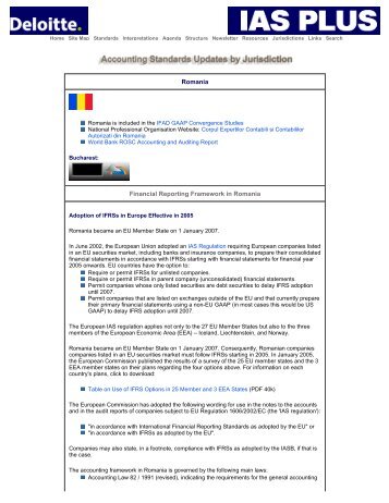 IAS Plus, Accounting Standards Update by ... - AdoptIFRS.org