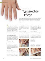 Typgerechte Pflege - Beauty Forum