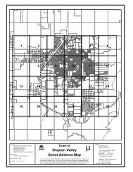 Drayton Valley Street Address Map - Town of Drayton Valley