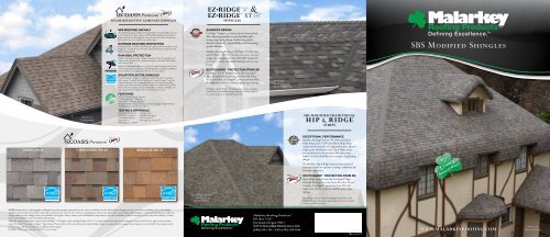 SBS 'RUBBER' - Malarkey Roofing Products