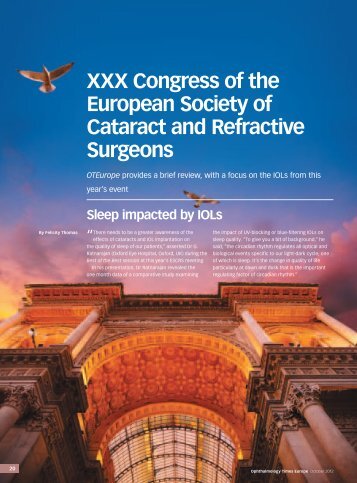 XXX Congress of the European Society of Cataract and Refractive ...