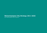 Wolverhampton City Strategy 2011-2026 - Wolverhampton Partnership