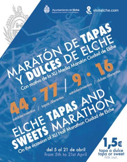 Folleto MaratÃ³n de Tapas y Dulces 2013