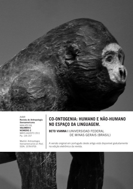 humano e nÃ£o-humano no espaÃ§o da linguagem. - Biolinguagem