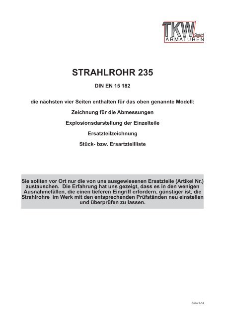 Strahlrohr 235.pdf - Gentsch Brandschutz