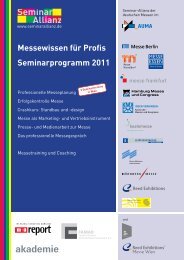 Details zu allen Seminaren der Seminar-Allianz und Anmeldung (PDF)