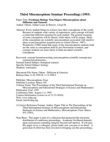 Odom - Diffusion & Osmosis - Mlrg.org