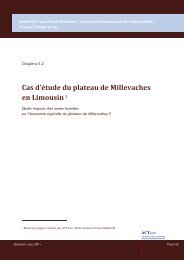 Cas d'étude du plateau de Millevaches en Limousin - Agence de l ...