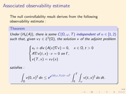 Null controllability properties of some degenerate parabolic equations.