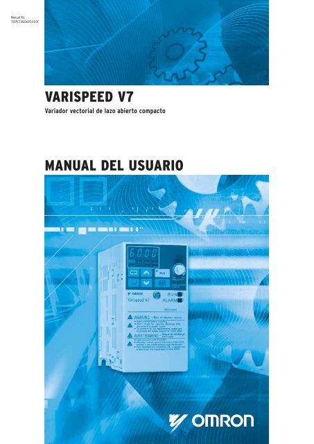 VARISPEED V7 MANUAL DEL USUARIO - Carol industrial