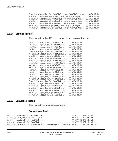 RealView Compilation Tools - ARM Information Center