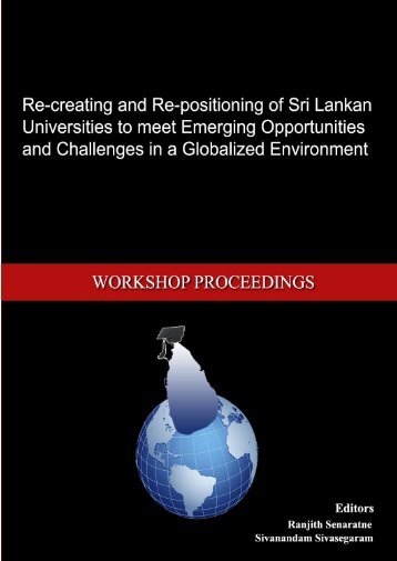 Workshop Proceedings.pdf - University Grants Commission - Sri Lanka