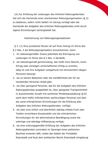 Bgld. Rettungsgesetz 1995